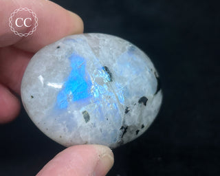 Rainbow Moonstone Chunky Palm Stone #4