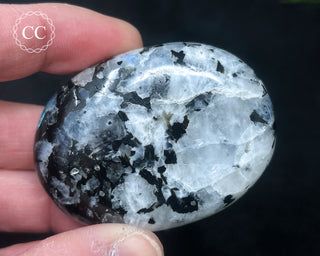 Rainbow Moonstone Chunky Palm Stone #8