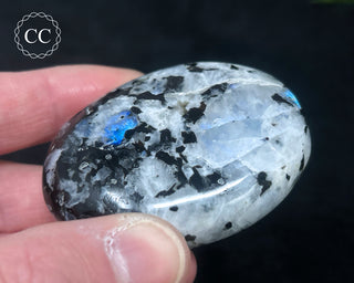 Rainbow Moonstone Chunky Palm Stone #8