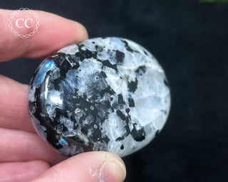 Rainbow Moonstone Chunky Palm Stone #8