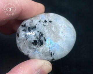 Rainbow Moonstone Chunky Palm Stone #4