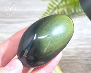 Rainbow Obsidian Palm Stone #1