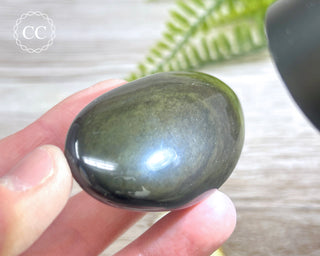 Rainbow Obsidian Palm Stone #1