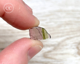 Bi Colour Tourmaline Polished #4
