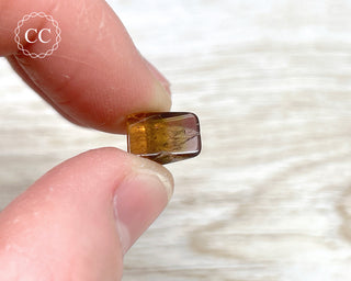 Bi Colour Tourmaline Polished #6