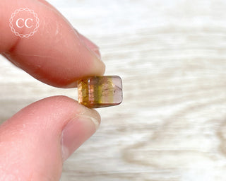 Bi Colour Tourmaline Polished #6