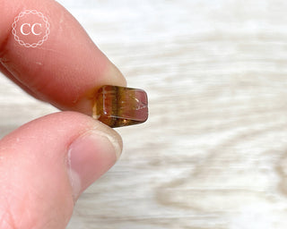 Bi Colour Tourmaline Polished #6