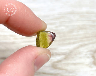 Bi Colour Tourmaline Polished #7