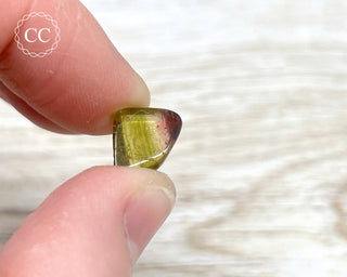 Bi Colour Tourmaline Polished #7