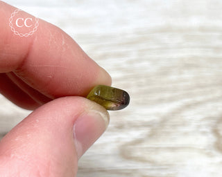 Bi Colour Tourmaline Polished #7