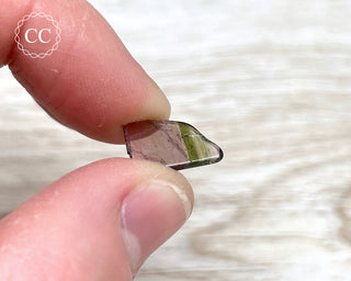 Bi Colour Tourmaline Polished #4