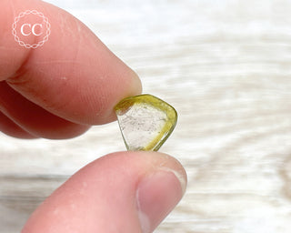 Bi Colour Tourmaline Polished #8