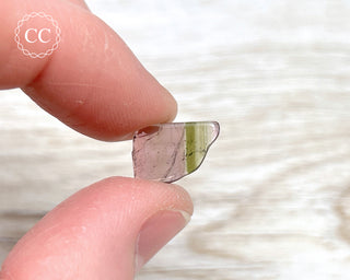 Bi Colour Tourmaline Polished #4