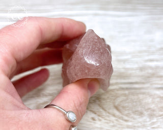 Raspberry Aventurine Dragon Skull #9