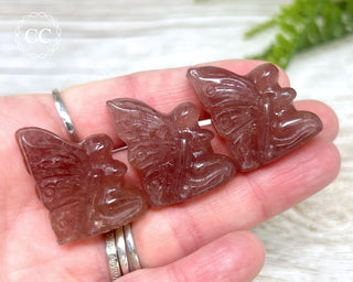 Raspberry Aventurine Fairy