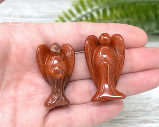 Red Jasper 40mm Angel