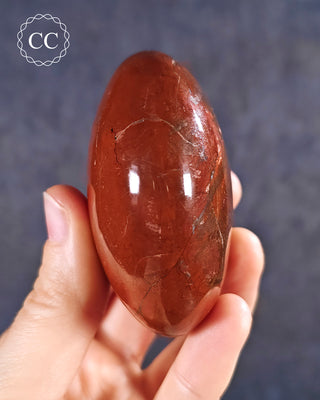 Red Jasper Chunky Palm Stone #2
