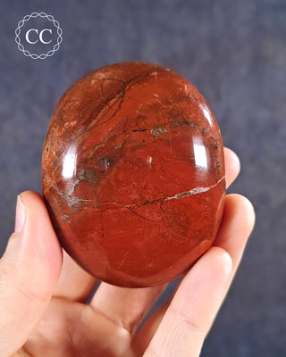 Red Jasper Chunky Palm Stone #3