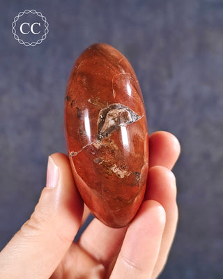 Red Jasper Chunky Palm Stone #3