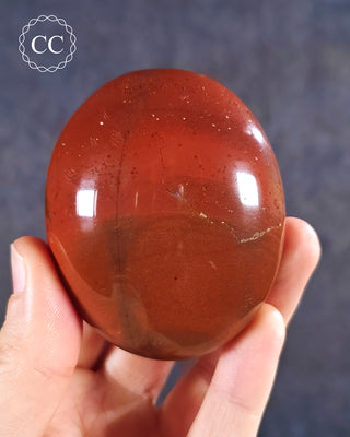 Red Jasper Chunky Palm Stone #4