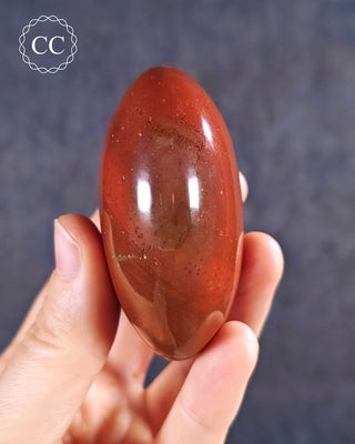 Red Jasper Chunky Palm Stone #4