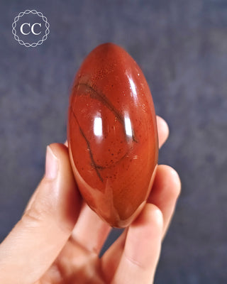 Red Jasper Chunky Palm Stone #4