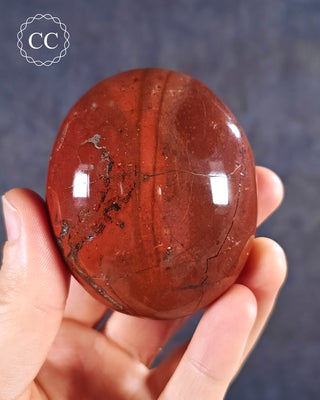 Red Jasper Chunky Palm Stone #1