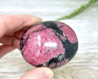 Rhodonite Chunky Palm Stone #4