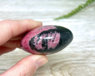 Rhodonite Chunky Palm Stone #4