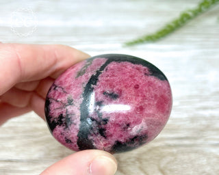 Rhodonite Chunky Palm Stone #4