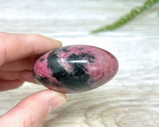 Rhodonite Chunky Palm Stone #4