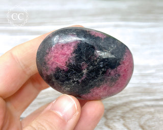 Rhodonite Chunky Palm Stone #4