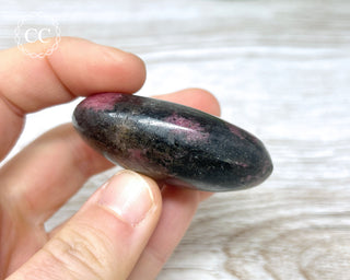 Rhodonite Chunky Palm Stone #4