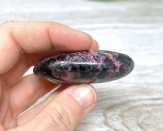 Rhodonite Chunky Palm Stone #1