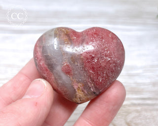 Rhodonite Heart #2
