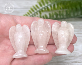 Rose Quartz 40mm Angel