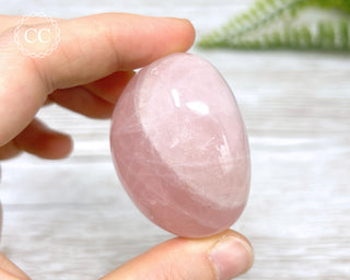 Rose Quartz Chunky Palm Stone #2