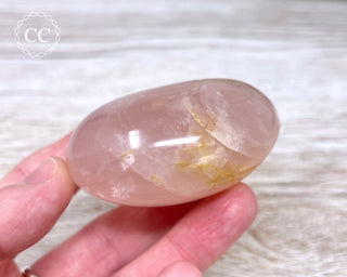 Rose Quartz Chunky Palm Stone #2