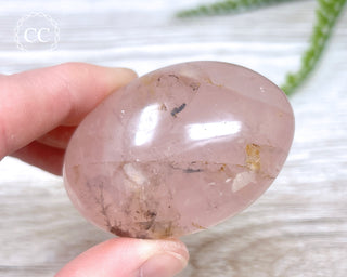 Rose Quartz Chunky Palm Stone #3