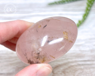 Rose Quartz Chunky Palm Stone #3