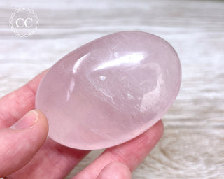 Rose Quartz Chunky Palm Stone #3