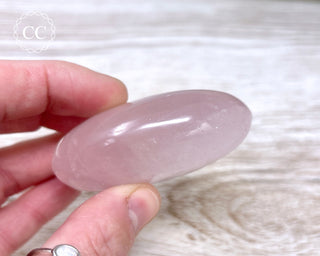 Rose Quartz Chunky Palm Stone #3