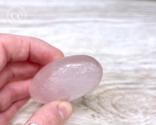 Rose Quartz Chunky Palm Stone #3