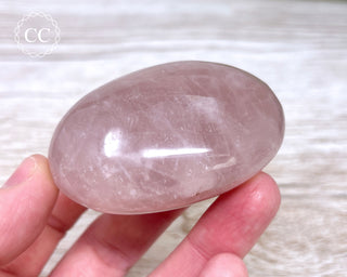 Rose Quartz Chunky Palm Stone #6