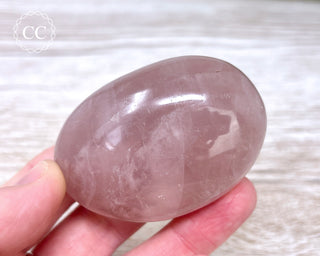 Rose Quartz Chunky Palm Stone #6