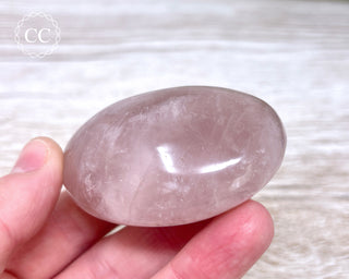 Rose Quartz Chunky Palm Stone #6