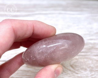 Rose Quartz Chunky Palm Stone #6