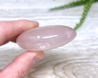 Rose Quartz Chunky Palm Stone #6