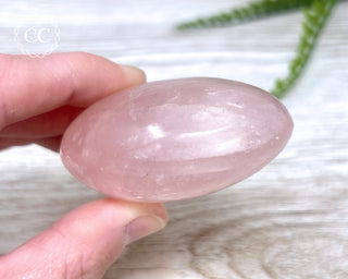 Rose Quartz Chunky Palm Stone #2