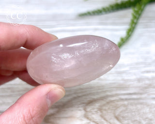 Rose Quartz Chunky Palm Stone #6